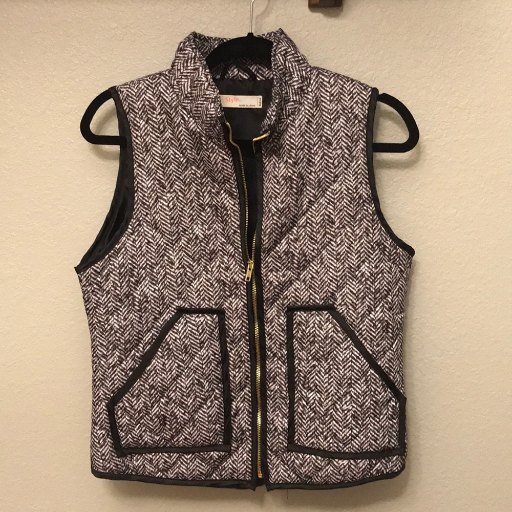 Quilted Boutique vest in like new condition